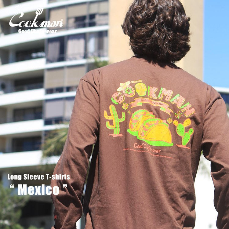 Cookman Long Sleeve Tees - Mexico : Brown
