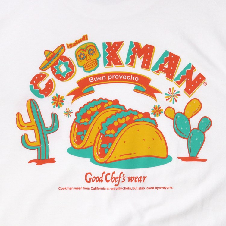 Cookman Long Sleeve Tees - Mexico : White
