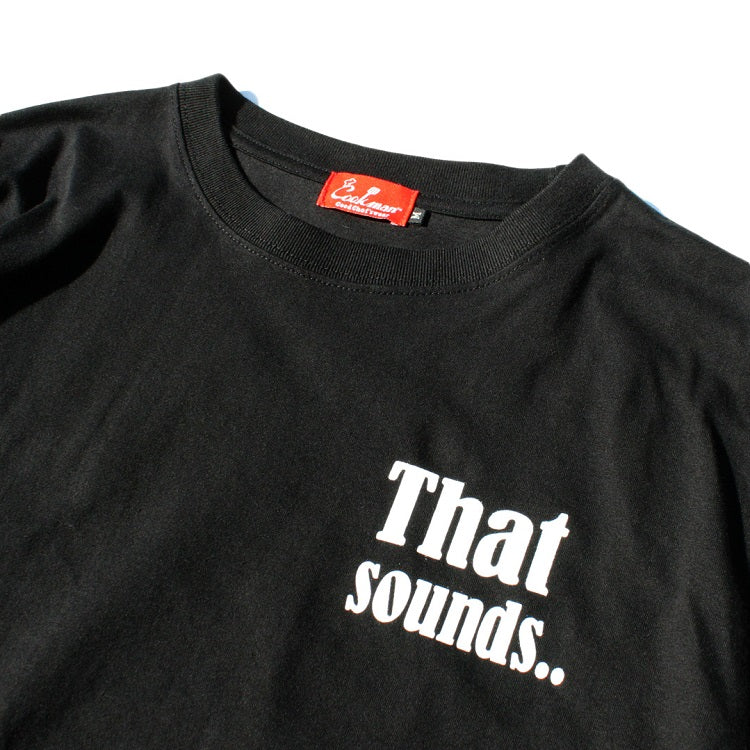 Cookman Long Sleeve Tees - GOOD : Black (Slim Fit)