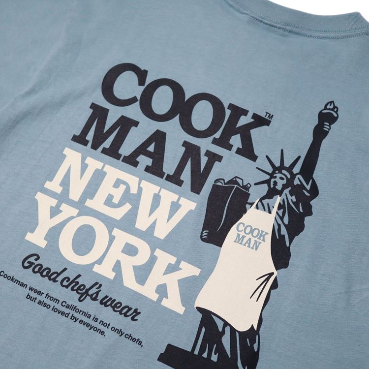 Cookman Tees - Lady Liberty - Blue (All Sales Are Final)