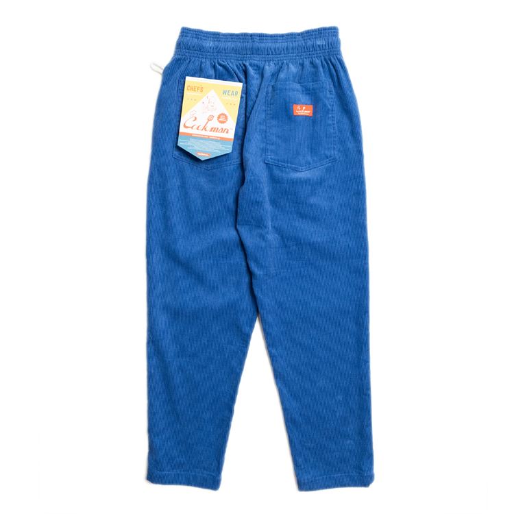 Cookman Chef Pants - Corduroy : Royal Blue
