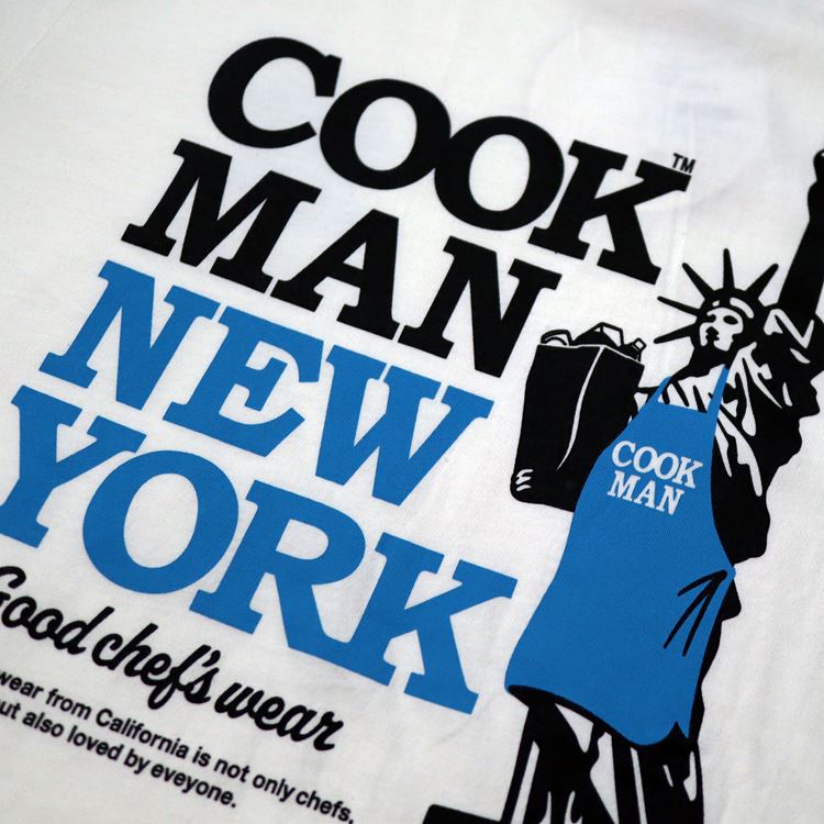 Cookman Tees - Lady Liberty - White (All Sales Are Final)