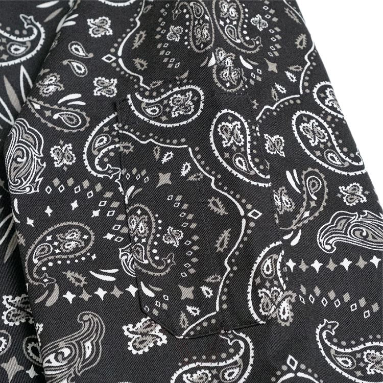 Cookman Delivery Jacket - Paisley : Black