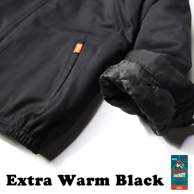 Cookman Delivery Jacket EX Warm - Black