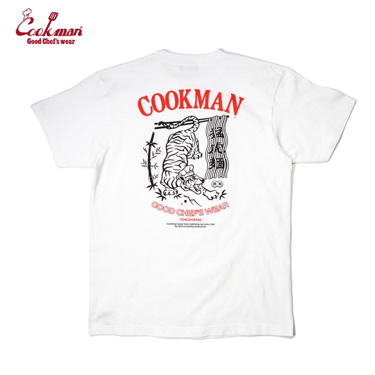 Cookman Tees - Tiger : White