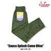 Cookman Chef Pants - Sauce Splash Camo : Olive