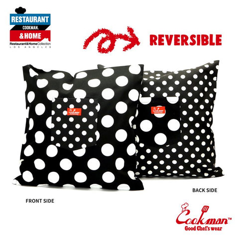 Pocket Cushion Cover (Reversible) - Dots & Big Dots