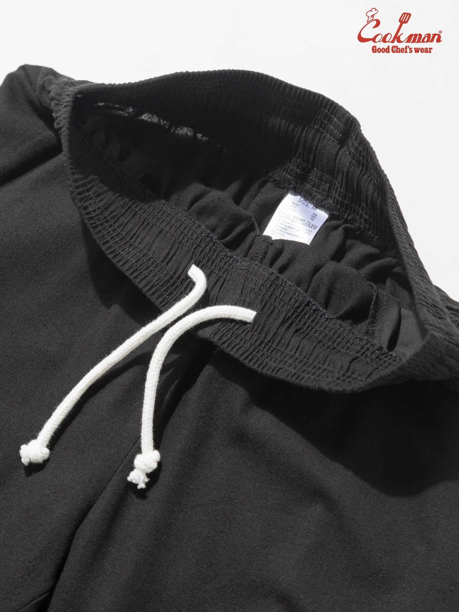 Chef Short Pants - Linen : Black