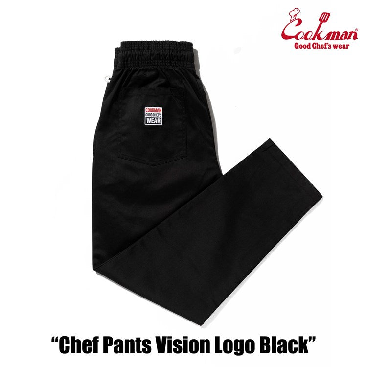 Chef Pants - Vision Logo : Black