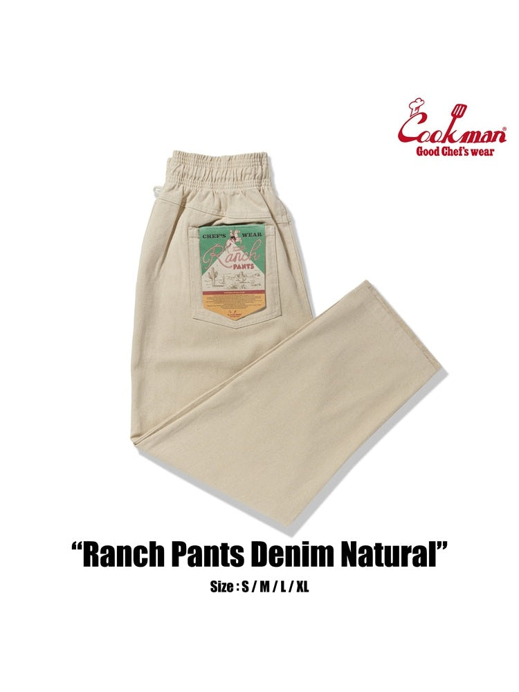 Ranch Pants - Denim : Natural