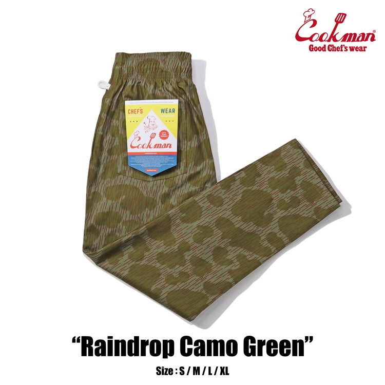 Chef Pants - Raindrop Camo : Green