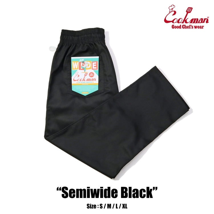 Chef Pants Semiwide : Black