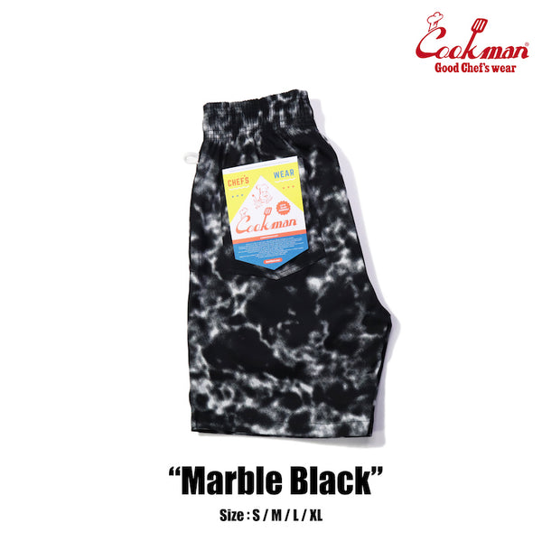 Cookman Chef Short Pants - Marble : Black
