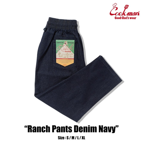 Cookman Ranch Pants - Denim : Navy