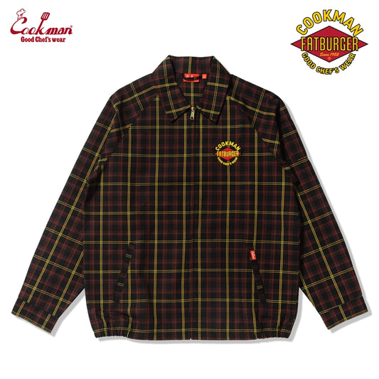 Cookman Delivery Jacket FAT - Tartan Check