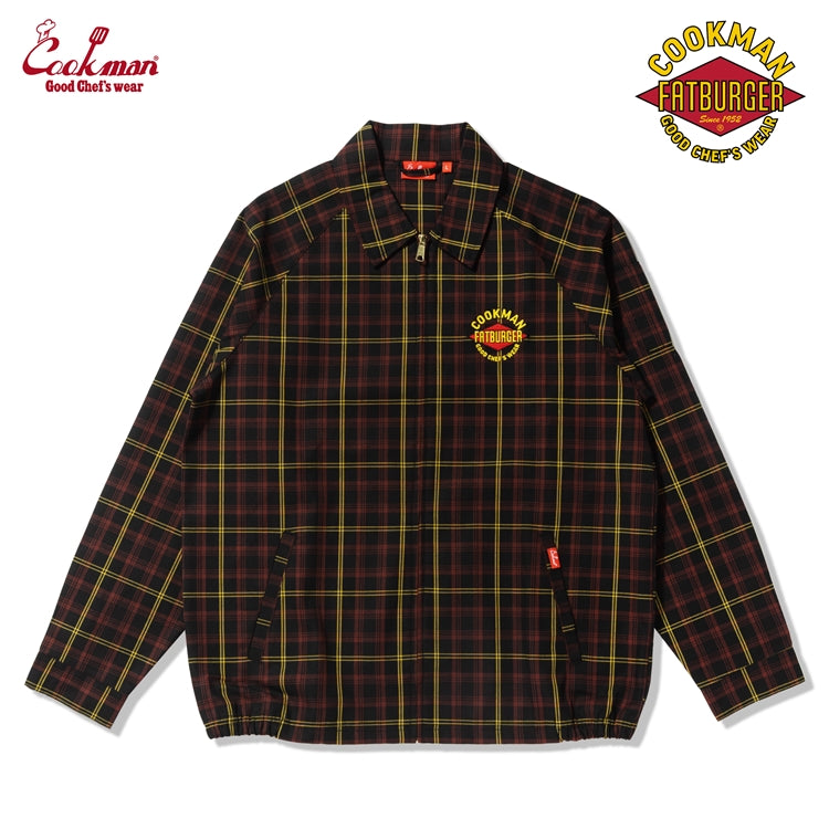 Cookman Delivery Jacket FAT - Tartan Check