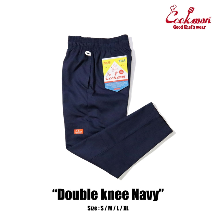 Chef Pants - Double Knee Ripstop : Navy