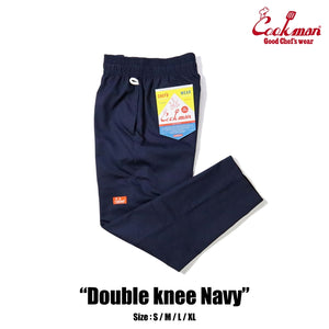 Cookman Chef Pants - Double Knee Ripstop : Navy