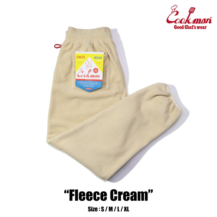 Cookman Chef Pants - Fleece : Cream