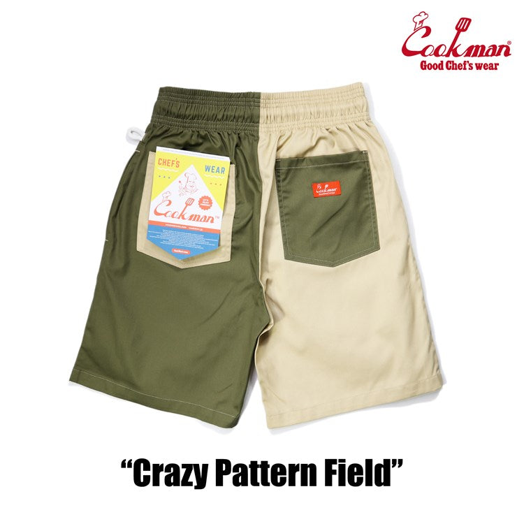 Cookman Chef Short Pants - Crazy : Field (All Sales Are Final)