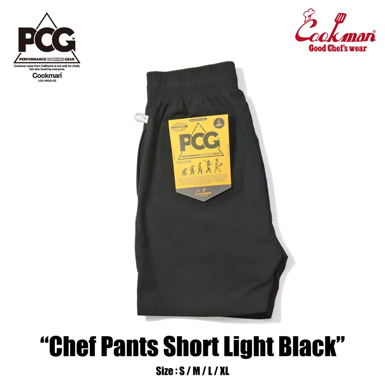 Chef Short Pants  Light : Black