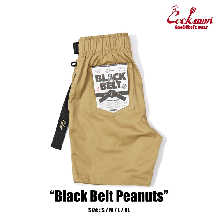 Cookman Chef Short Pants - Black Belt : Peanuts