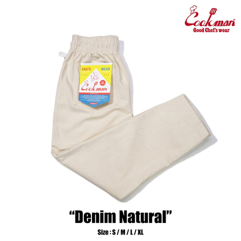 Cookman Chef Pants - Denim : Natural