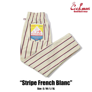 Cookman Chef Pants - Stripe : French Blanc