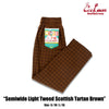 Cookman Chef Pants Semiwide -  Light Tweed : Scottish Tartan Brown