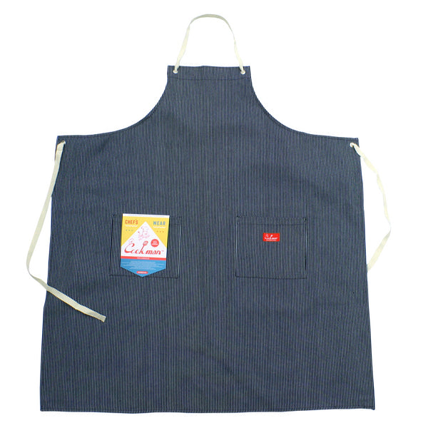 Cookman Long Apron - Hickory : Navy