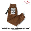 Cookman Chef Pants Semiwide - Black Belt Corduroy : Dark Brown
