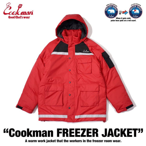 Cookman Freezer Jacket - Red