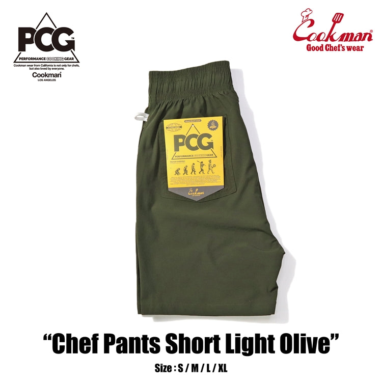 Cookman Chef Short Pants - Light : Olive