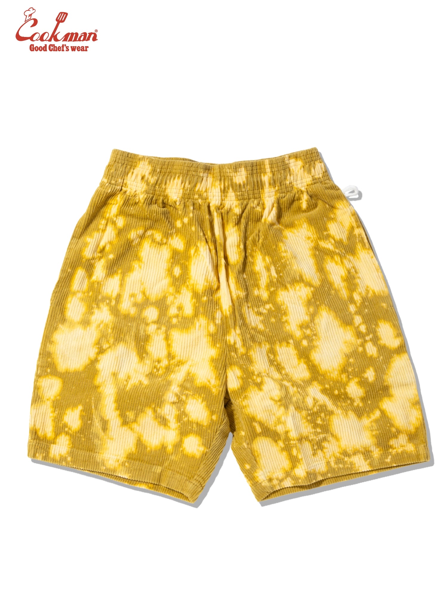 Chef Short Pants - Corduroy : FAT  Bleach Yellow