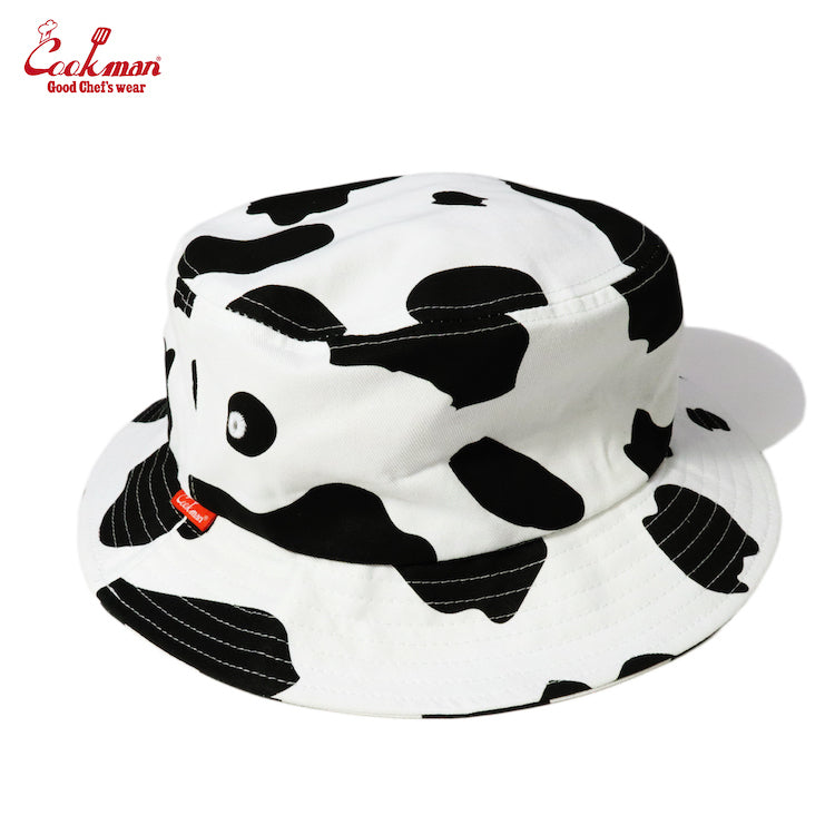 Cookman Bucket Hat - Cow White (ALL SALES ARE FINAL)