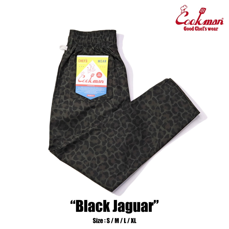 Chef Pants - Black Jaguar