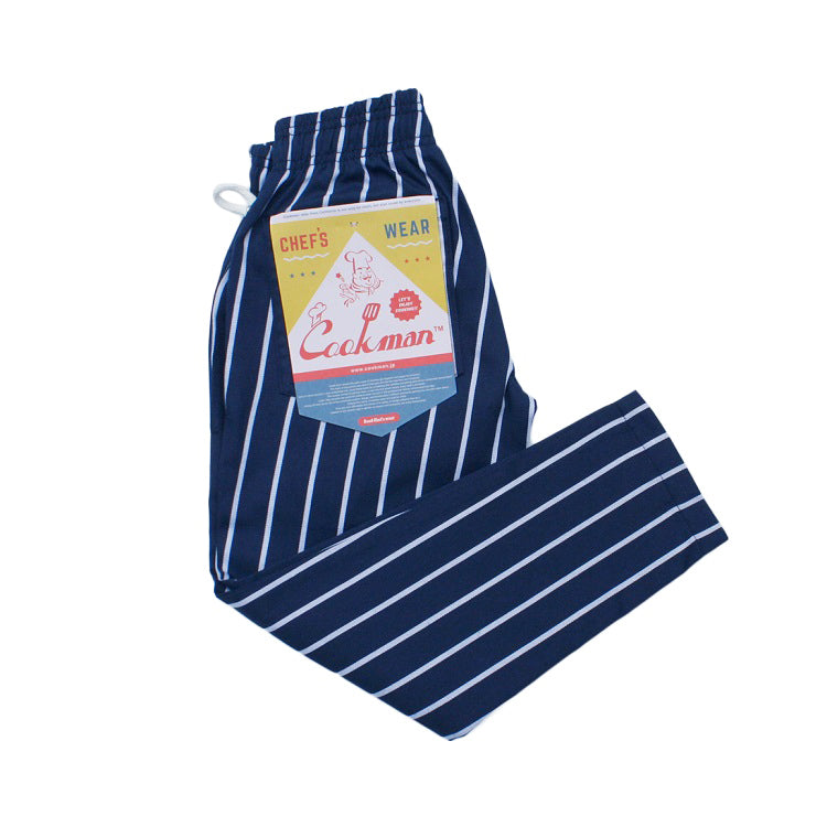 Cookman Chef Pants Kids - Stripe : Navy