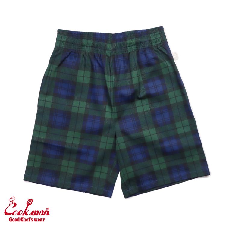 Cookman Chef Short Pants - Black Watch Plaid (All Sales Are Final)