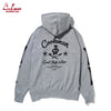 Cookman Zip-up Hoodie - Skull : Gray