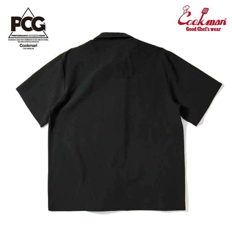 Cookman Work Shirts Short Sleeve Light - Black