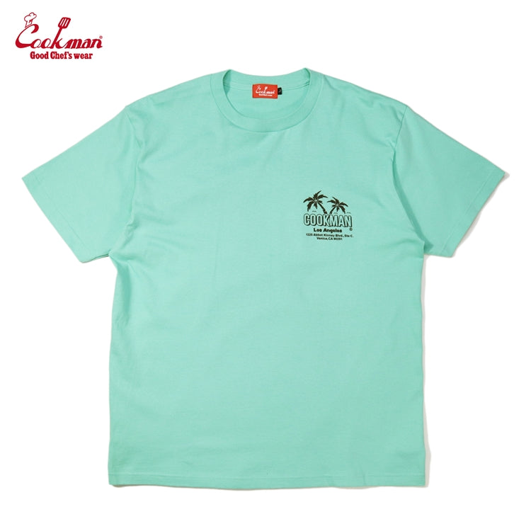 Tees - Abbot Kinney Street : Light Green