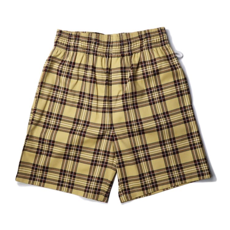 Cookman Chef Short Pants - Tartan Beige