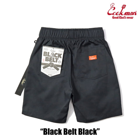 Cookman Chef Short Pants - Black Belt : Black