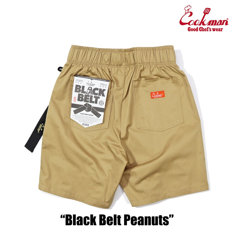 Cookman Chef Short Pants - Black Belt : Peanuts