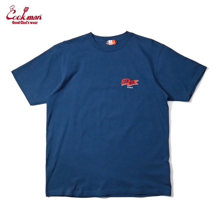 Cookman Tees - Eiffel Tower : Bleu Marine