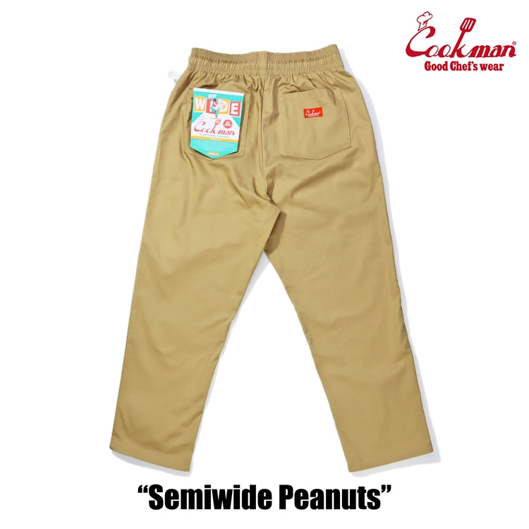 Cookman Chef Pants Semiwide : Peanuts