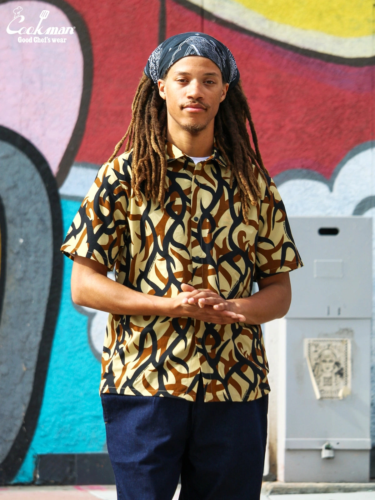 Work Shirts Short Sleeve Light - Tribal Camo : Beige