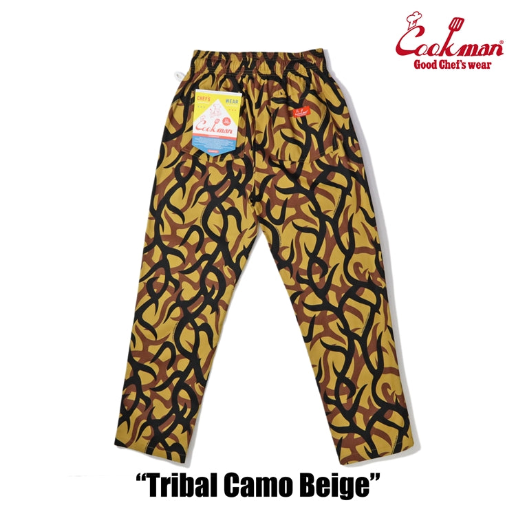 Cookman Chef Pants - Tribal Camo : Beige