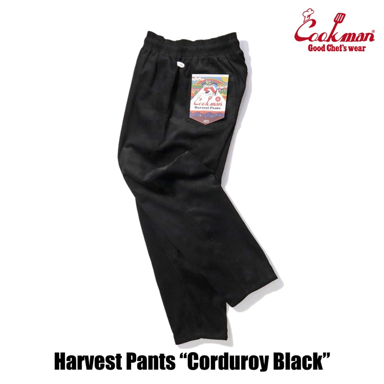 Cookman Harvest Pants - Corduroy : Black