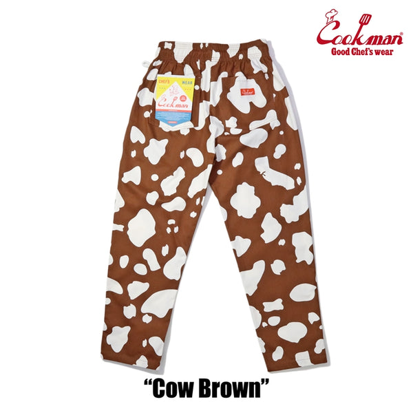 Cookman Chef Pants - Cow : Brown